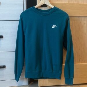 Nike Teal Crewneck Sweater size Small